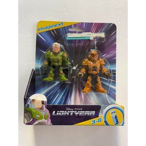 NIB- Darby Steel and ZAP Patrol Lightyear Action Figures